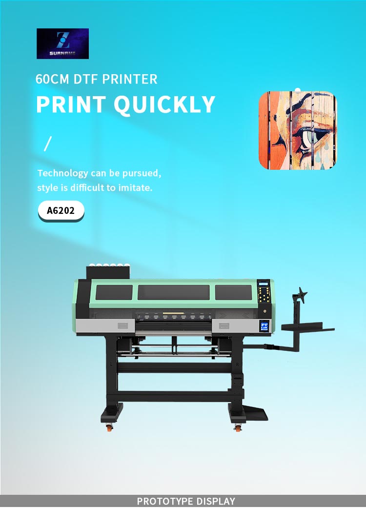 impresora de película dtf de cuatro cabezales