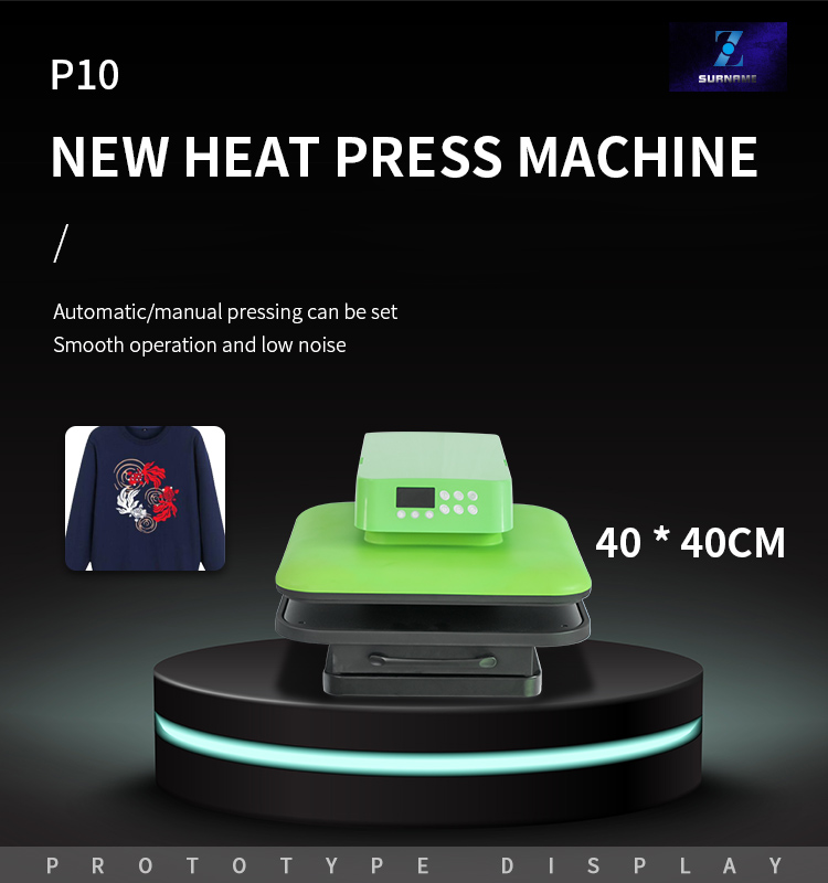 Máquina de prensa de calor automática